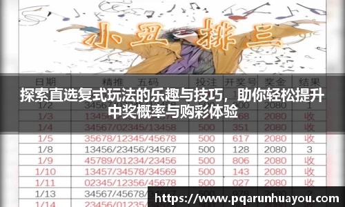 探索直选复式玩法的乐趣与技巧，助你轻松提升中奖概率与购彩体验